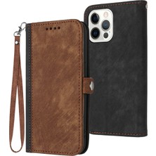 Xstep Case iPhone 15 Pro Dual Manyetik Tokalı Pu Deri Kılıf Stand Cüzdan Telefon Kapağı Kayış (Yurt Dışından)