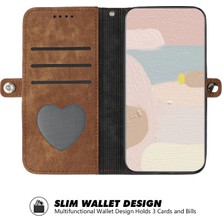 Xstep Case iPhone 15 Pro Dual Manyetik Tokalı Pu Deri Kılıf Stand Cüzdan Telefon Kapağı Kayış (Yurt Dışından)