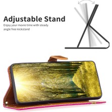 Xstep Case iPhone 15 Pro Kot Kumaş Ekleme Pu Deri + Tpu Darbeye Dayanıklı Telefon Kılıfı Cüzdan Standı Kapağı (Yurt Dışından)