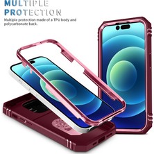 Xstep Case iPhone 15 Pro Max Kickstand Case Card Tutucu Pc+Tpu Telefon Kapağı (Yurt Dışından)