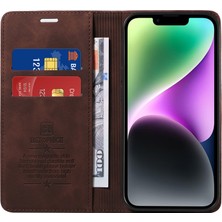 Xstep Case iPhone 15 Tamamen Sarılmış Pu Deri Kapak Rfıd Engelleme Standı Cüzdan Telefon Kasası (Yurt Dışından)