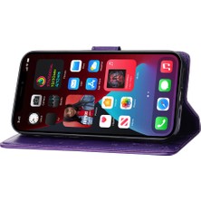 Xstep Case iPhone 15 Pro Max Cep Telefonu Kılıfı Pu Deri Cüzdan Kapak Stand Kayışı (Yurt Dışından)