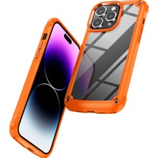 Xstep Case iPhone 15 Pro Max Pc+Tpu Telefon Kılıfı Düşmeyi Önleyici Alaşım Lens Çerçevesi Koruyucu Telefon Kapağı (Yurt Dışından)