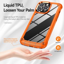 Xstep Case iPhone 15 Pro Max Pc+Tpu Telefon Kılıfı Düşmeyi Önleyici Alaşım Lens Çerçevesi Koruyucu Telefon Kapağı (Yurt Dışından)