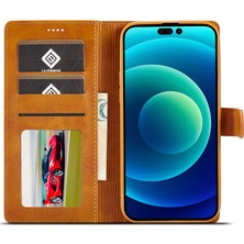 Xstep Case iPhone 15 Pro Cüzdan Kılıfı, Tam Koruma Pu Deri Buzağı Dokusu Stand Flip Cover (Yurt Dışından)