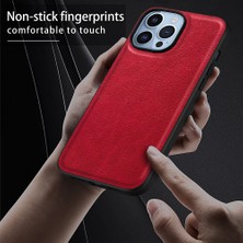 Xstep Case iPhone 15 Pro Damla Geçirmez Telefon Kasası Retro Pu Deri Kaplamalı Tpu+Pc Arka Kapak (Yurt Dışından)