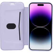 Xstep Case iPhone 15 Pro Koruyucu Kılıf Kart Tutucu Kickstand Sıvı Silikon Cilt Touch Telefon Kapağı (Yurt Dışından)