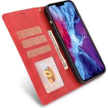 Xstep Case iPhone 15 Pro Max Cep Telefonu Kılıfı Toz Geçirmez Pu Deri Manyetik Stand Cüzdan Telefon Kapağı Kayış (Yurt Dışından)