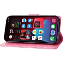 Xstep Case iPhone 15 Pro Max Cep Telefonu Kılıfı Pu Deri Cüzdan Kapak Stand Kayışı (Yurt Dışından)