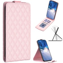 Xstep Case iPhone 15 Pro Pu Deri Baskılı Darbeye Dayanıklı Telefon Kapağı Dikey Çevirmeli Telefon Kılıfı (Yurt Dışından)