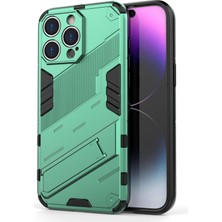 Xstep Case iPhone 15 Pro Max Kickstand Telefon Kılıfı, Bırak Koruma Telefon Kapağı Pc+Tpu Geri Kabuk (Yurt Dışından)