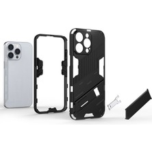 Xstep Case iPhone 15 Pro Max Kickstand Telefon Kılıfı, Bırak Koruma Telefon Kapağı Pc+Tpu Geri Kabuk (Yurt Dışından)