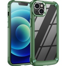 Xstep Case iPhone 15 Damla Geçirmez Telefon Kılıfı Alaşım Lens Çerçevesi Pc+Tpu Hibrid Arka Kapak (Yurt Dışından)