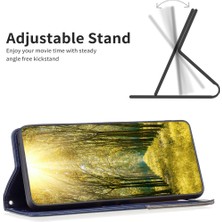 Xstep Case iPhone 15 Pro Baskılı Hat Cep Telefonu Kılıf Stand Kartı Tutucu Kabuk Deri Telefon Kapağı (Yurt Dışından)