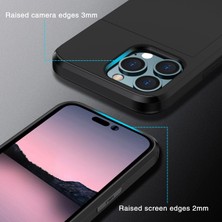 Xstep Case iPhone 15 Pro Max Slayt Kartı Tutucu ile Telefon Kılıfı, Çizgi Anti Tpu + Pc Telefon Kapağı (Yurt Dışından)