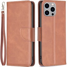 Xstep Case iPhone 15 Pro Max Cep Telefonu Kılıfı, Stand Telefon Kabuğu Ince Dokulu Pu Deri Cüzdan Kapağı (Yurt Dışından)