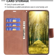 Xstep Case iPhone 15 Pro Max Cep Telefonu Kılıfı, Stand Telefon Kabuğu Ince Dokulu Pu Deri Cüzdan Kapağı (Yurt Dışından)