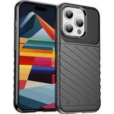 Xstep Case iPhone 15 Pro Keşiş Tpu Telefon Kılıfı Twill Doku Anti-Drop Cover (Yurt Dışından)