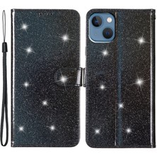 Xstep Case iPhone 15 Işıltılı Pu Deri Koruyucu Telefon Kasası, Cüzdan Standı Cep Telefonu Kapağı (Yurt Dışından)