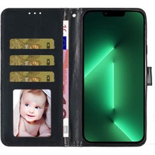 Xstep Case iPhone 15 Işıltılı Pu Deri Koruyucu Telefon Kasası, Cüzdan Standı Cep Telefonu Kapağı (Yurt Dışından)