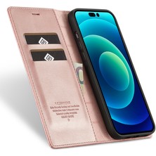 Xstep Case iPhone 15 Pro Mikrofiber Deri Stand Cüzdan Manyetik Telefon Kılıfı Telefon Kapağı (Yurt Dışından)