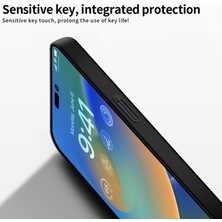 Xstep Case iPhone 15 Pro Fingerprint Mat Pc Telefon Kılıf Cep Telefonu Kapağı (Yurt Dışından)