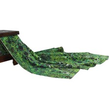 e38 EL İŞÇİLİĞİ KADIN RENKLİ EBRU EŞARP 90*90 cm - E0111