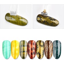 Danlu 05 9d Manyetik Çok Fonksiyonlu Nail Art Mıknatıs Sopa 3D Çizgi Şerit Etkisi Mıknatıs Taş Desen Emici Kurulu Tırnak Aksesuarı Araçları (Yurt Dışından)