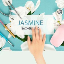 Danlu A1 Moda Nail Art El Dinlenme Yastık Pedi Manikür Masa Mat Keten Kumaş Ped Taşınabilir Manikür Araçları Tırnak Tutucu (Yurt Dışından)