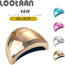 Danlu Göz Kamaştırıcı Gümüş Ab Sunone 48W Tırnak Kurutucu Lamba Uv LED Çivi Için Lamba Profesyonel Jel Cila Kurutma Lambası Akıllı Indüksiyon Tırnak Kurutucu Makine Araçları (Yurt Dışından)