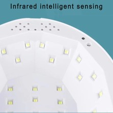 Danlu Göz Kamaştırıcı Gümüş Ab Sunone 48W Tırnak Kurutucu Lamba Uv LED Çivi Için Lamba Profesyonel Jel Cila Kurutma Lambası Akıllı Indüksiyon Tırnak Kurutucu Makine Araçları (Yurt Dışından)