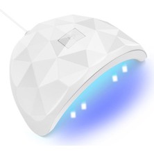 Danlu 802 Beyaz Uv Tırnak Kurutucu Lamba Otomatik Sensörlü 18 Uv LED Işık Tüm Jeller Için Profesyonel Manikür Pedikür Tırnak Ekipmanı (Yurt Dışından)