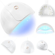 Danlu 802 Beyaz Uv Tırnak Kurutucu Lamba Otomatik Sensörlü 18 Uv LED Işık Tüm Jeller Için Profesyonel Manikür Pedikür Tırnak Ekipmanı (Yurt Dışından)