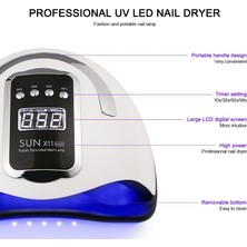 Danlu Sun X10 Max Ab Sun X15/11 Max Profesyonel Tırnak Kurutma Lambası Manikür Için 66LEDS Jel Cila Kurutma Makinesi Otomatik Sensör Uv LED Tırnak Lambası (Yurt Dışından)