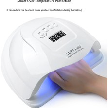 Danlu X15 1 Cnhıds Profesyonel Tırnak Kurutucu LED Tırnak Lambası Uv Lamba Jel Tırnak Manikür Lehçe Hareket Sensörü Manikür Pedikür Salon Aracı (Yurt Dışından)