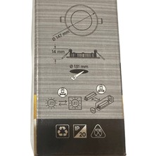 Cata CT-5146 9W 6400K (Beyaz Işık) Sıva Altı LED Panel (2 Adet)