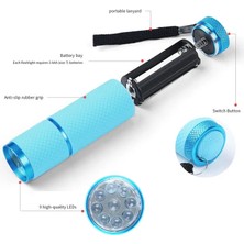 Danlu Yeşil Tırnak Kurutucu 9 LED Mini Işıklar El Feneri Uv Lamba Taşınabilir Tırnak Jel Maskesi Hızlı Kuruyan Manikür Aracı Desteği Dropshipping (Yurt Dışından)