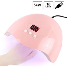 Danlu 54W Pembe Fototerapi Tırnak Çabuk Kuruyan Fototerapi Makinesi Sıcak Lamba Indüksiyon Kurutucu Uv Lamba Uv Lehçe Pembe Isıtma Lambası (Yurt Dışından)