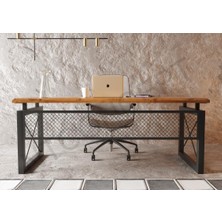 Ntconcept Mar Masif Ağaç Ofis ve Çalışma Masası - Ebat Seçenekli