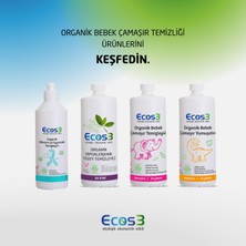 Ecos3 Biberon, Oyuncak ve Emzik Temizleyici, Organik & Vegan Sertifikalı, Kokusuz, Fosfatsız, 500ml