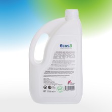 Ecos3 Sıvı Sabun, Organik & Vegan Sertifikalı, Ekolojik, Hipoalerjenik, Beyaz Manolya, 2500ml