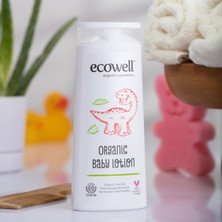 Ecowell Bebek Yüz & Vücut Losyonu, Organik & Vegan Sertifikalı, Nemlendirici Krem, Parabensiz 2x300ml