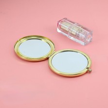 Friendship 4 Mini Cep Aynası Güzellik Kozmetik Ayna Taklidi Katlanabilir Kompakt Ayna Taşınabilir Çift Taraflı Katlanır Kozmetik Ayna (Yurt Dışından)