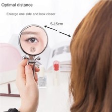 Friendship PINK-X10 2/5/10X Parlak Büyüteç Makyaj Aynası El Makyaj Aynası Katlanır El Aynası Cep Aynası Kompakt Aynalar Makyaj Araçları (Yurt Dışından)