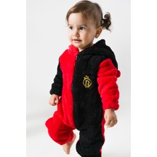 Bebesev Welsoft Peluş  Fermuarlı Kışlık Bebek Uyku Tulumu Bebek Tulumu Çocuk Tulumu Çocuk Kostümü