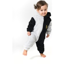 Bebesev Welsoft Peluş  Fermuarlı Kışlık Bebek Uyku Tulumu Bebek Tulumu Çocuk Tulumu Çocuk Kostümü