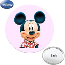 Friendship DSY175 Disney Mickey Mouse Tek Taraflı Fotoğraf Baskılı Cep Aynası Minnie Mouse Kadınlar Için Kompakt Taşınabilir Makyaj Çantası Aynalar DSY157 (Yurt Dışından)