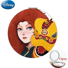 Friendship FQY625 Disney Peri Masalları Romantik Siluet Tasarım Araçları Aksesuarları Mini Taşınabilir Ayna Yeni Kadın Moda Espelho FQY283 (Yurt Dışından)