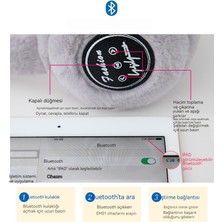 Maskot Kış Peluş Sıcak Kulaklıklar Bluetooth Kulaklıklar (Yurt Dışından)