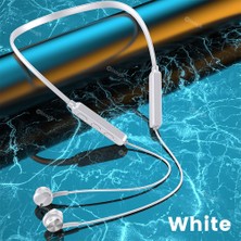 Jingyi Boyun Bantlı Kulaklık Kablosuz Kulaklıklar Bluetooth 5.0 Mikrofon ile Manyetik Spor Su Geçirmez Tws Kulakiçi Blutooth Kulaklık (Yurt Dışından)